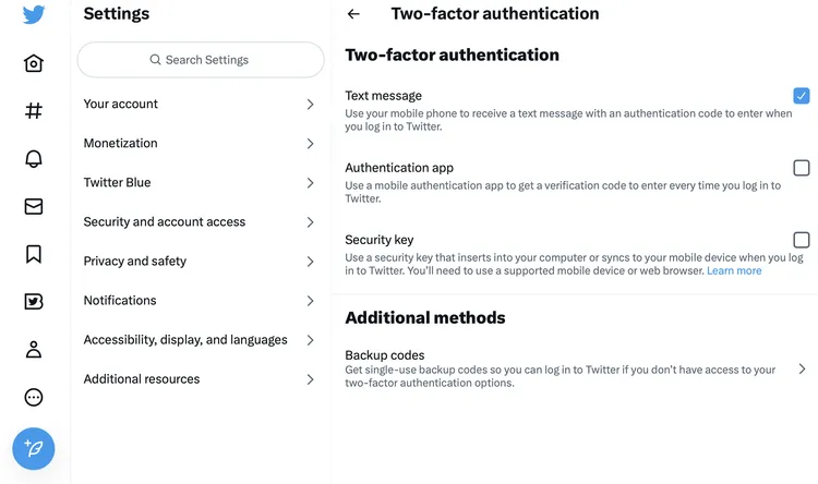 Aplicación de autenticación en Twitter