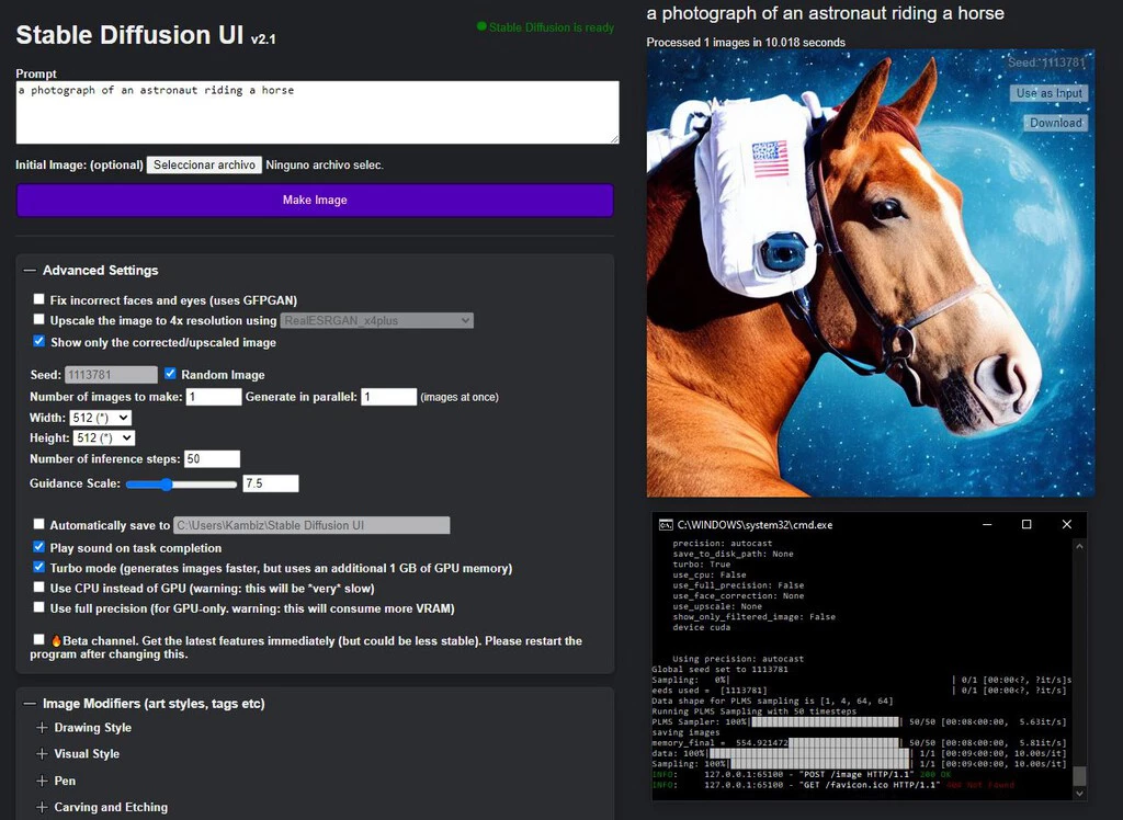 ejecutar Stable Diffusion localmente 3