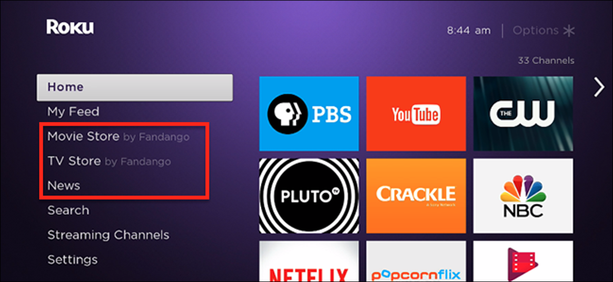 Una de las funciones de Roku más interesante es la de poder personalizar la pantalla de inicio.