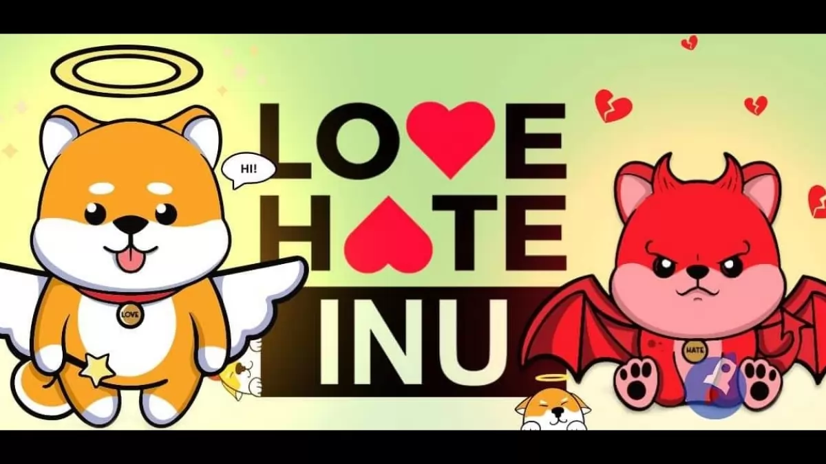 Love Hate Inu moneda meme