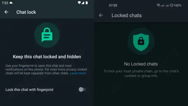Proteger chats de WhatsApp con huella dactilar