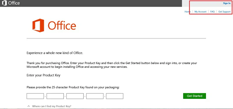 clave producto Office 2