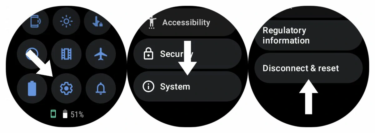 reiniciar reloj Wear OS 4