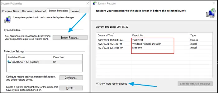 solucionar error 0x800B0003 Windows restaurar sistema