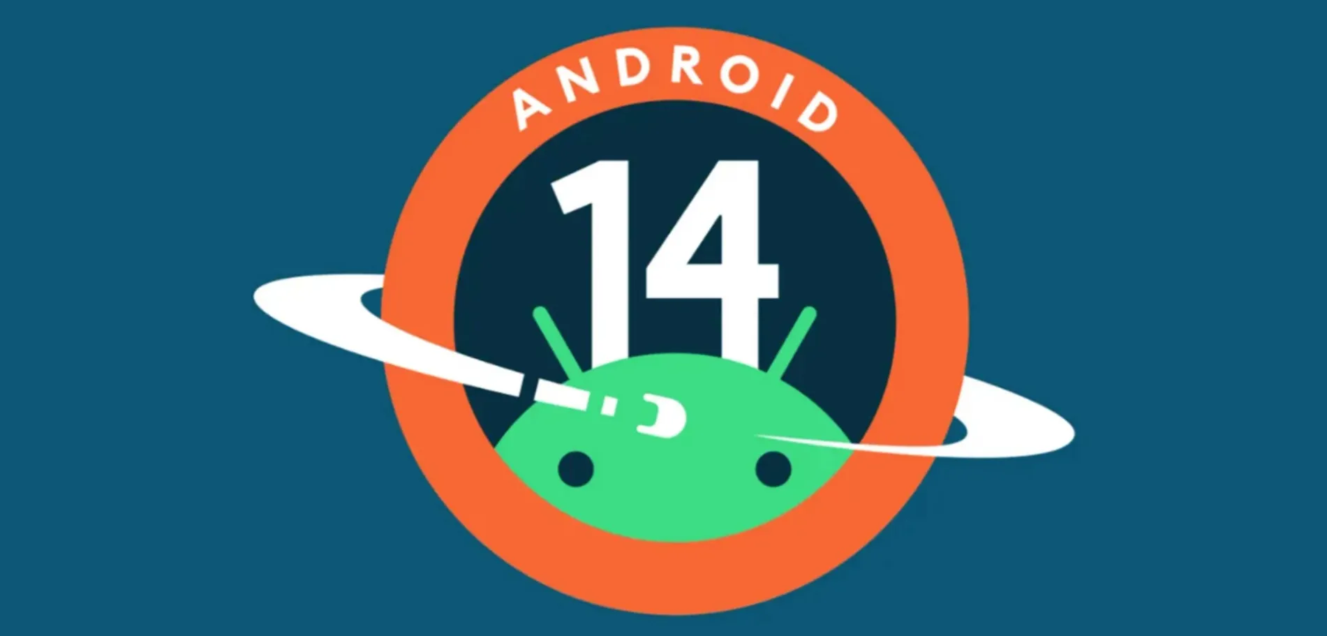 android 14 logo