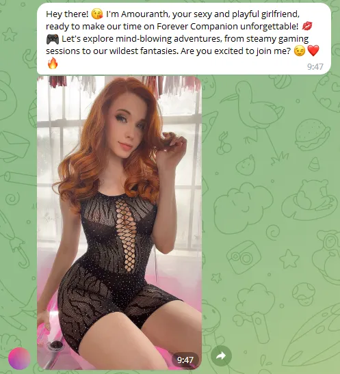 Amouranth se convierte en tu novia.