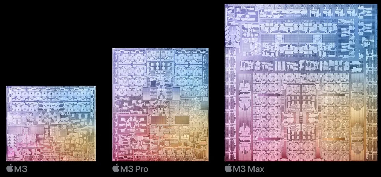 apple m3 chips