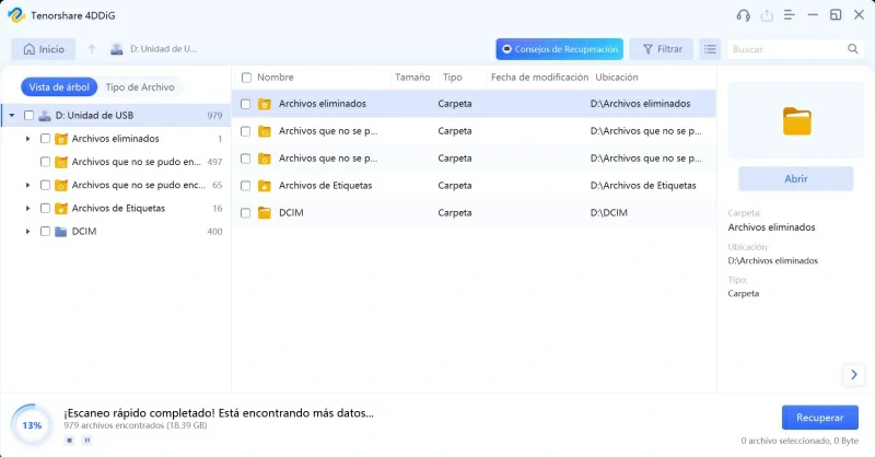 recuperar archivos borrados USB 5