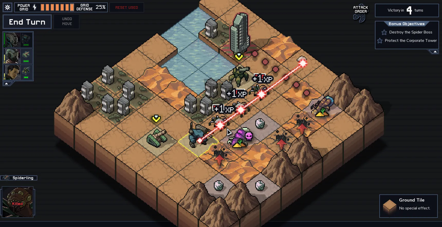 Into the Breach, unos de los juegos para adultos de Nintendo Switch en donde debemos ser muy estratégicos