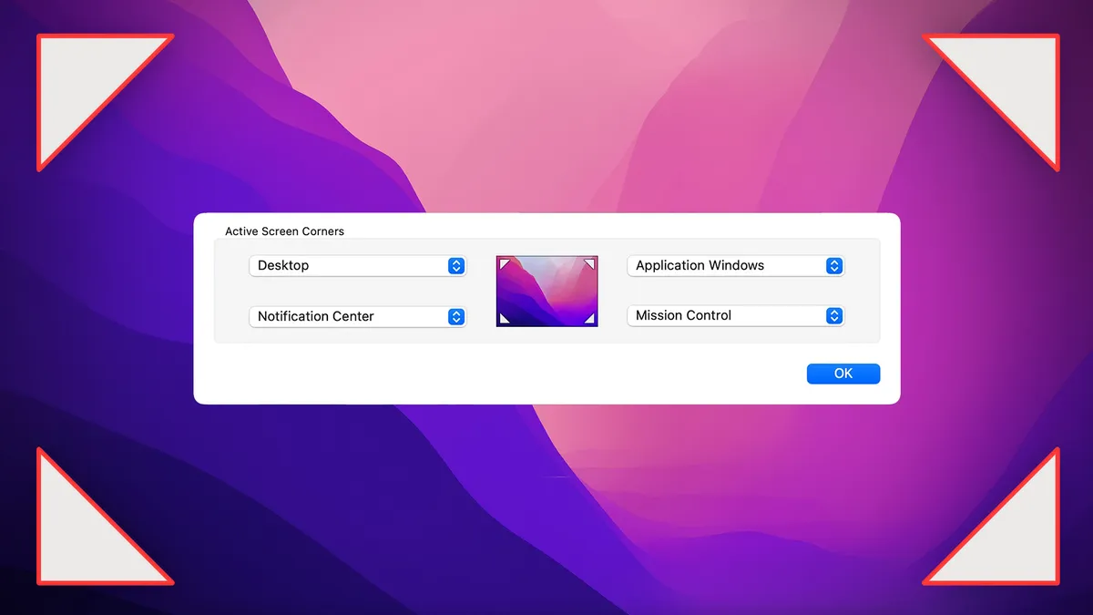 Cómo configurar y usar esquinas dinámicas en macOS