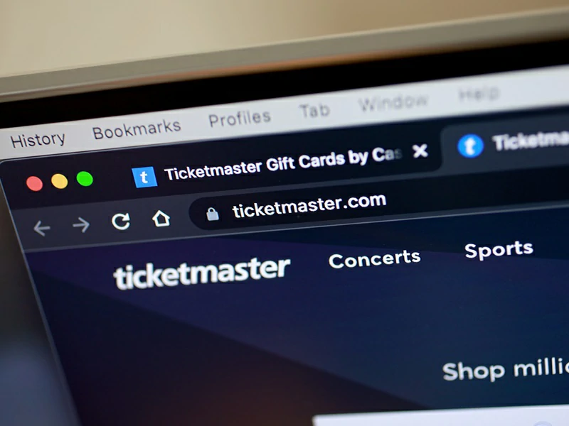 corregir códigos de error Ticketmaster