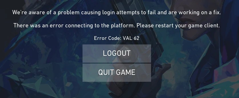 error 62 Valorant 2