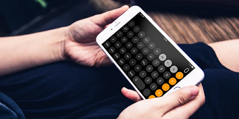 iPhone calculadora científica oculta
