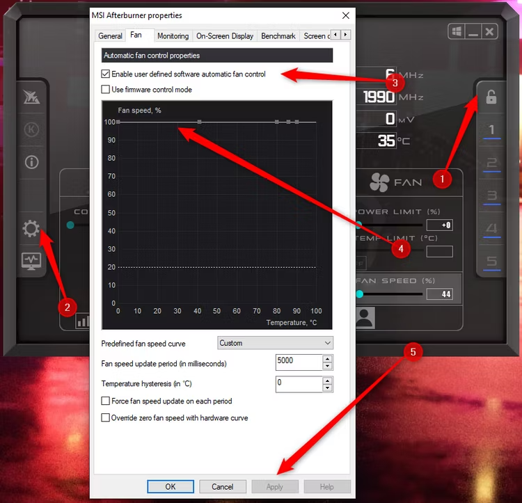 Acelerar los ventiladores del PC