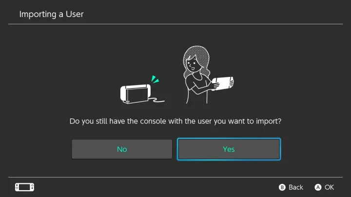 Transferir datos de Nintendo Switch a Switch OLED