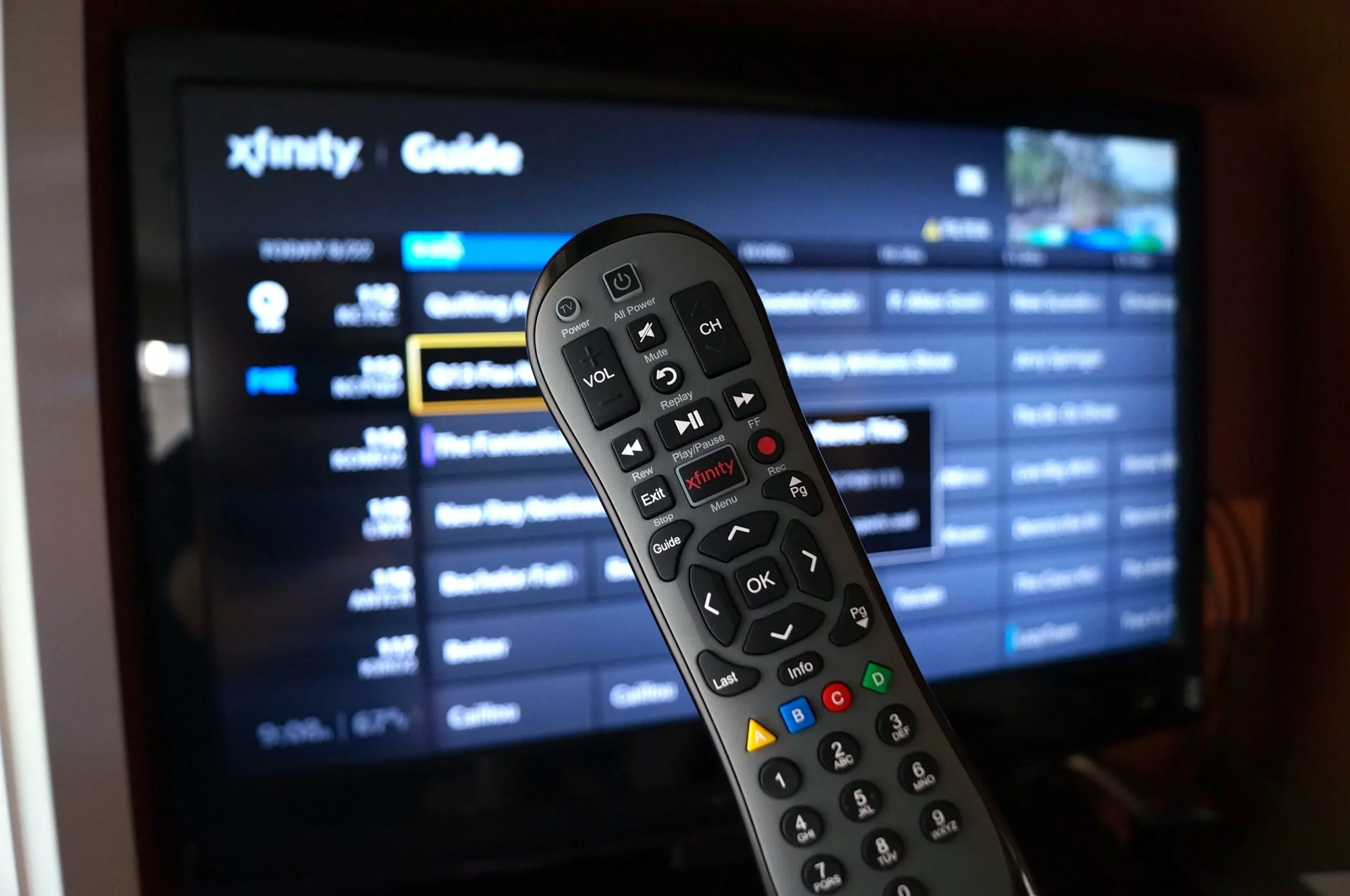 Códigos remotos de configuración de Comcast Xfinity X1