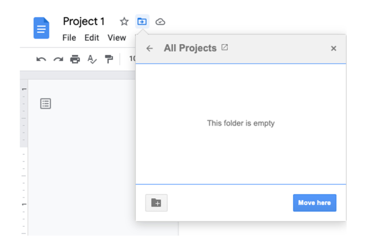 crear carpeta Google Docs crear carpeta 2