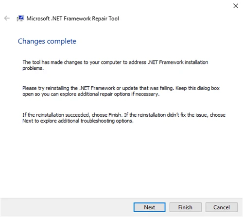 error 0x800713ec .NET Framework 4