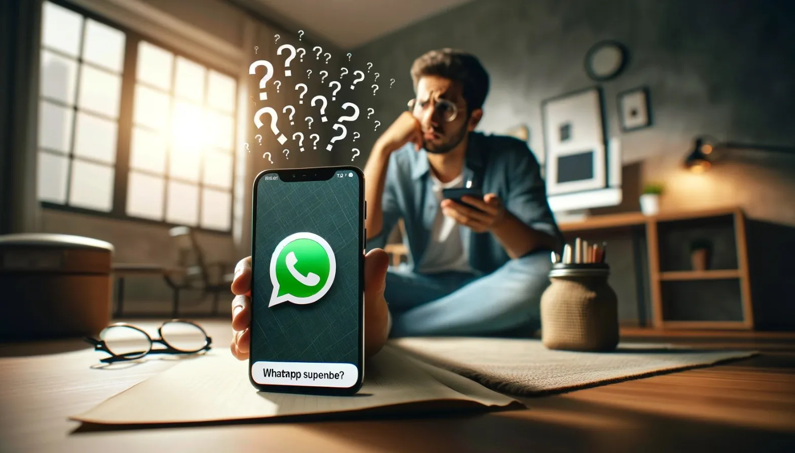 Ilustración con IA: recuperar cuenta whatsapp suspendida