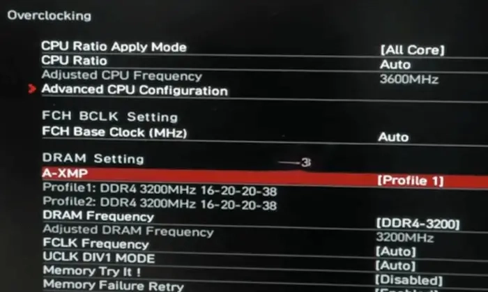 bios En ordenadores MSI