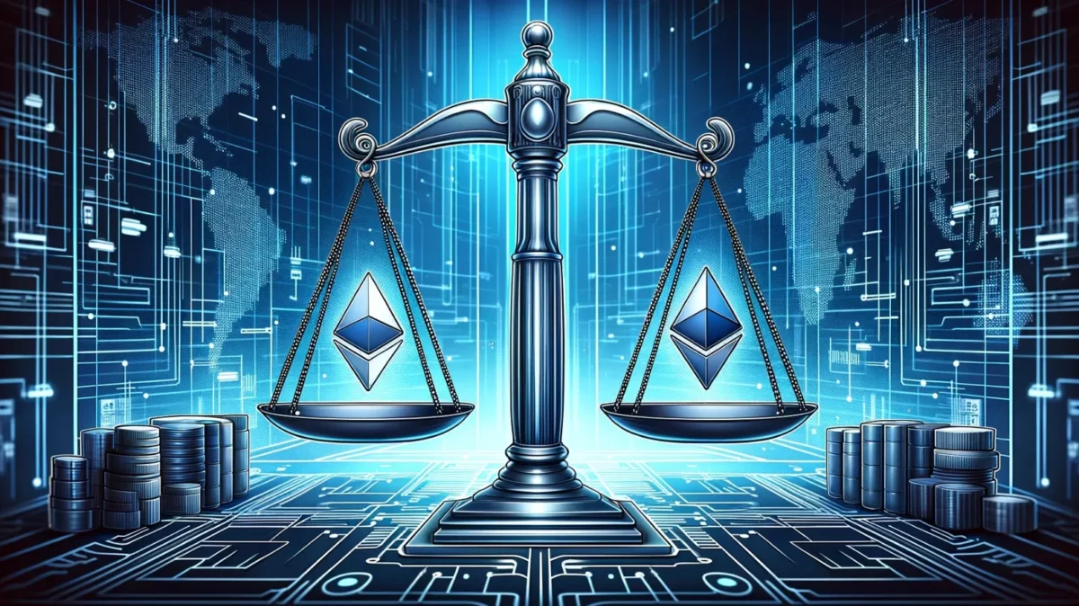 Ilustración con IA: jpmorgan clasificación ethereum