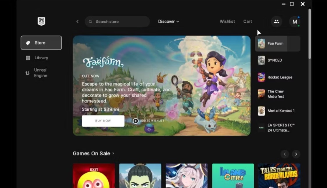 Cómo instalar y jugar juegos de Epic Games Store en Steam Deck