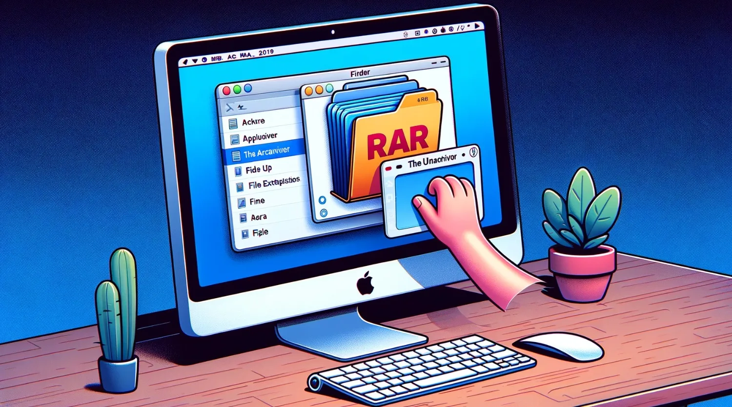 abrir archivos rar macos