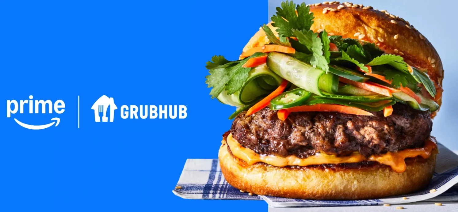 amazon prime entregas grubhub