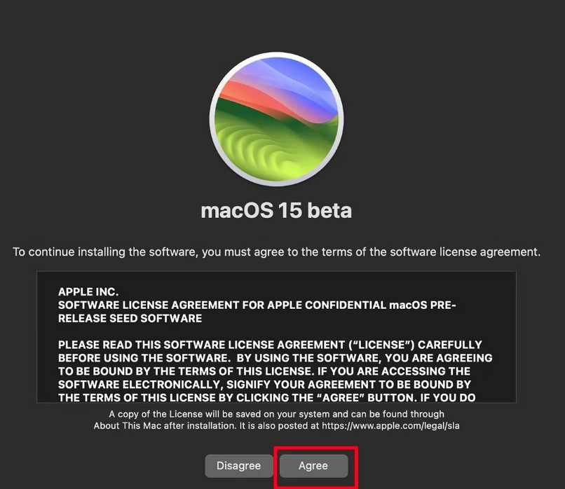 Instalar versión beta de macOs Sequoia en Mac