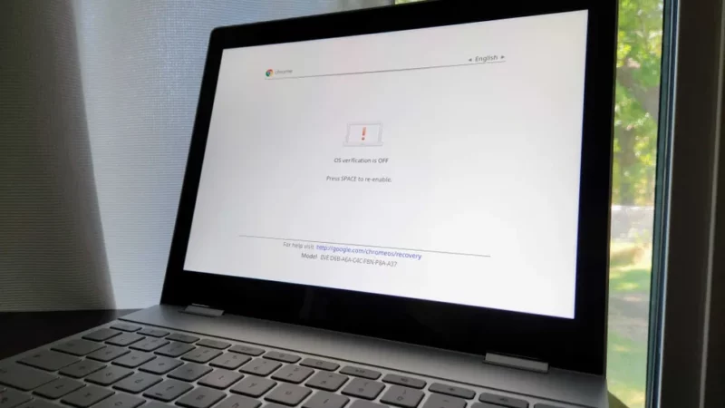 modo desarrollador ChromeOS 1