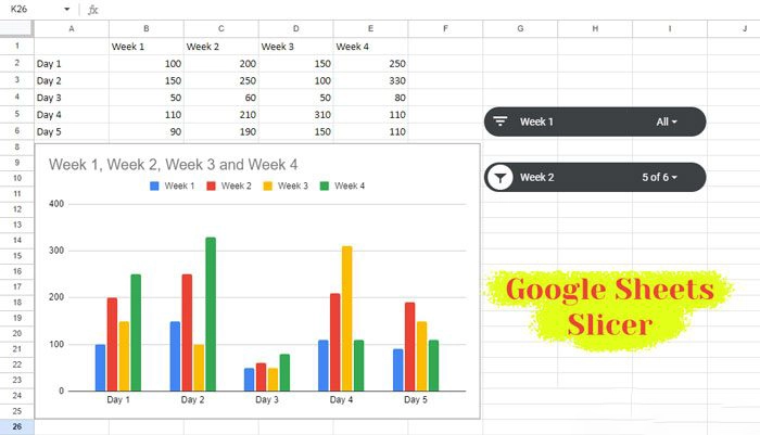 Cómo usar Google Sheets Slicer