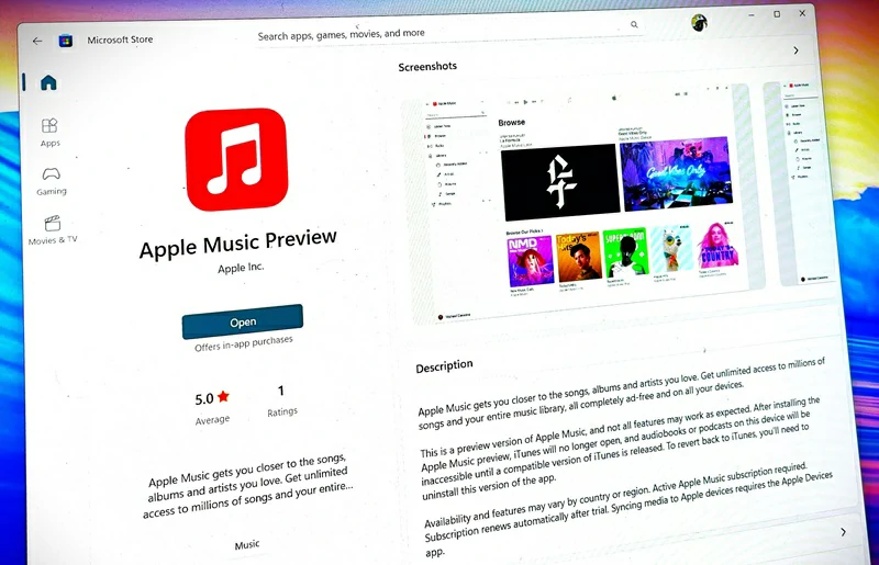 Apple Music no funciona Windows