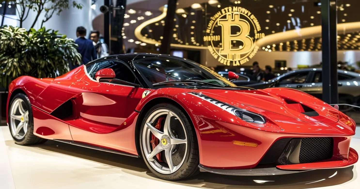 ferrari criptomonedas