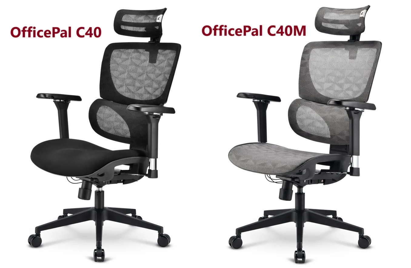 silla de oficina Sharkoon OfficePal C40 y C40M