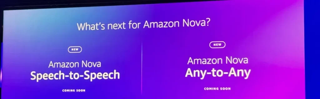 Amazon anuncia los nuevos modelos IA Nova y la nueva base de datos distribuida Aurora DSQL para AWS