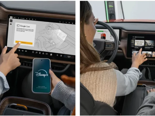 Rivian añade Google Cast, YouTube y SiriusXM a sus coches eléctricos