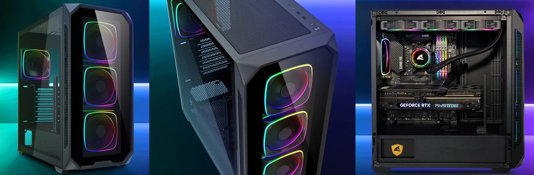 carcasa pc rgb