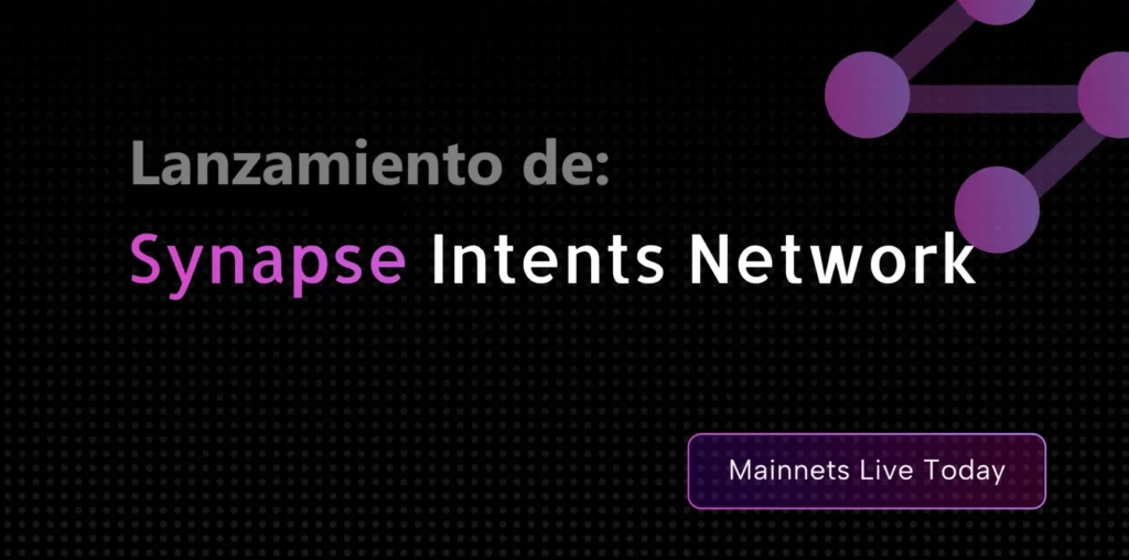 Lanzamiento de SIN (Synapse Intent Network), un mercado en tiempo real para acciones en cadenas