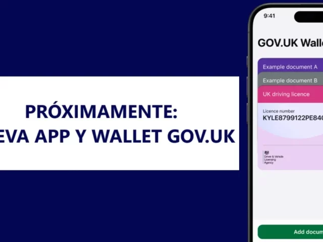 Detalles sobre el nuevo carnet de conducir digital en el Reino Unido y la billetera GOV.UK