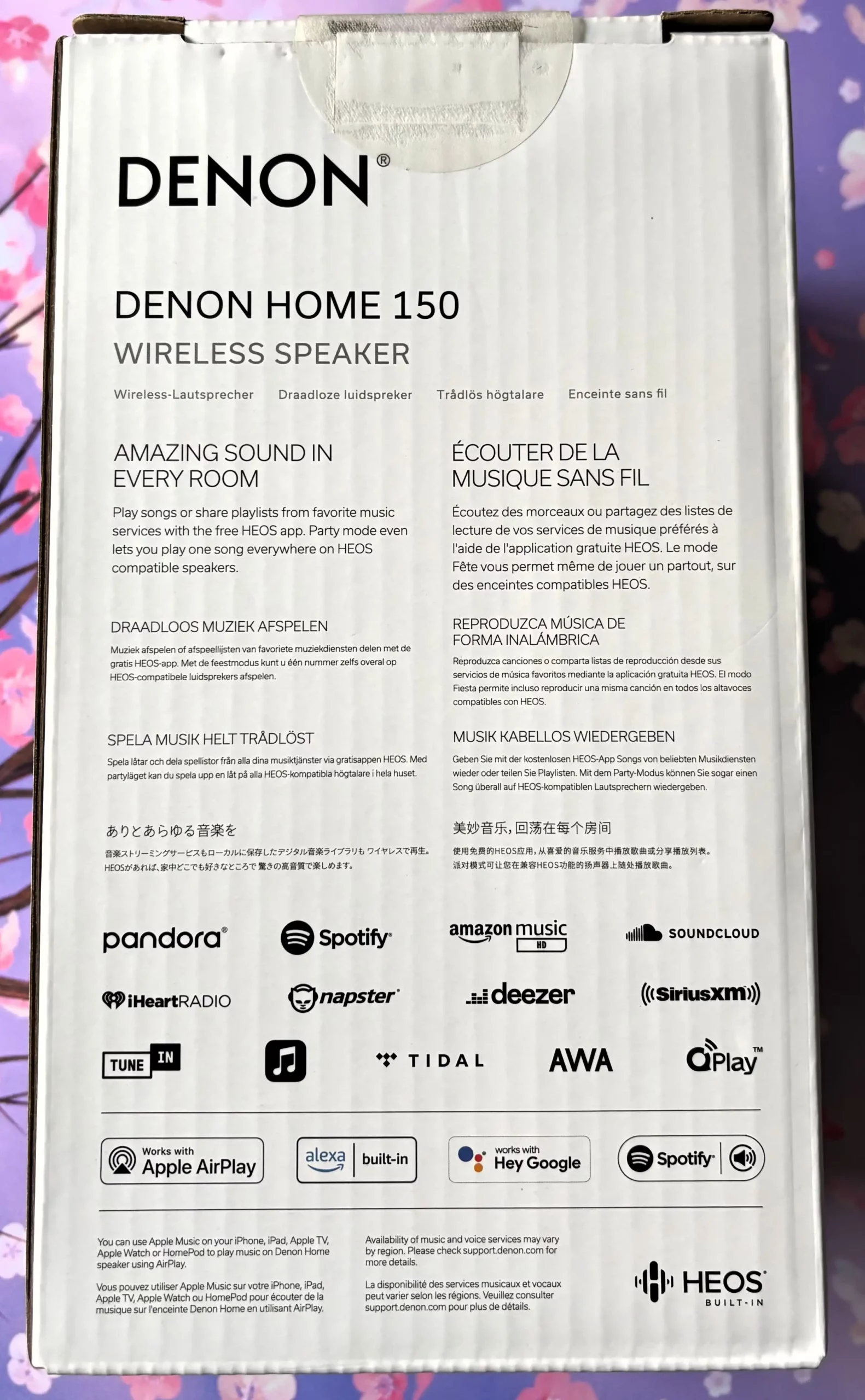 caja denon home 150