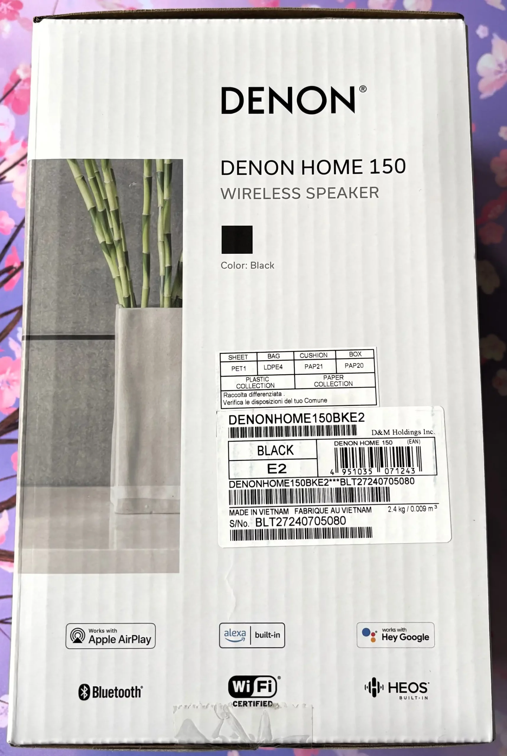caja denon home 150