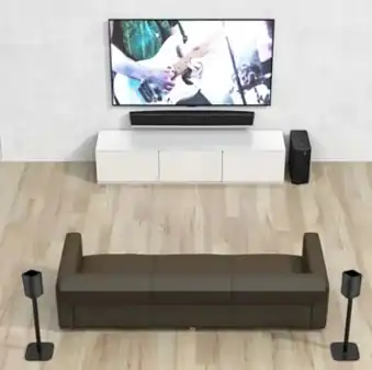 conjunto sonido denon