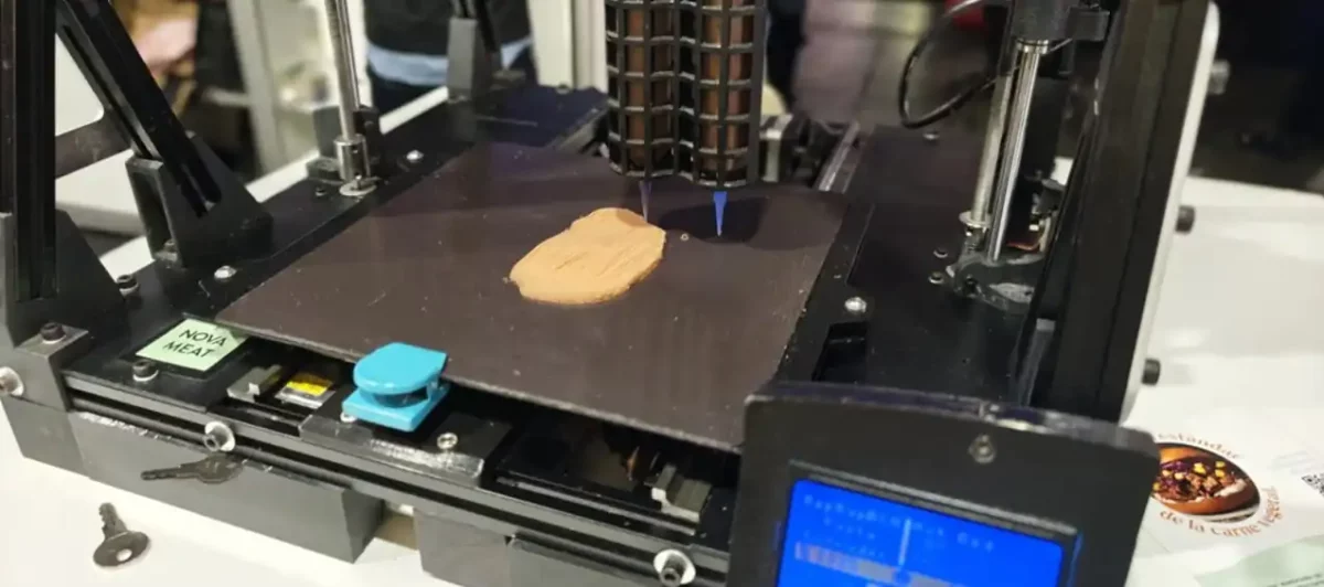 hamburguesas impresora 3d