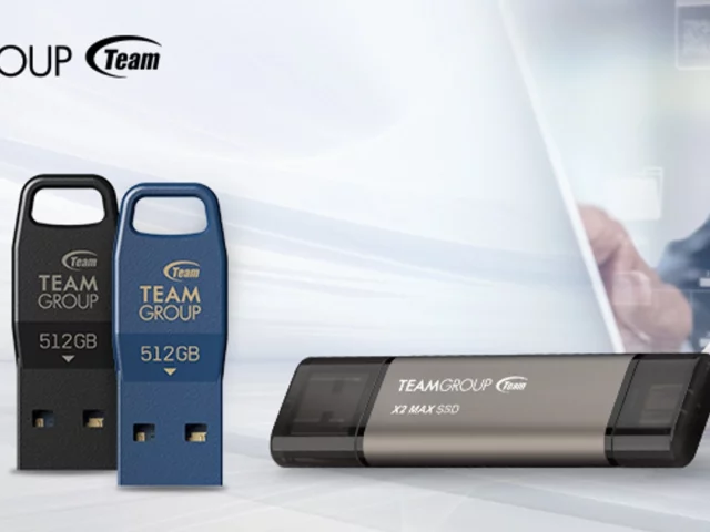 SSD externo X2 MAX USB 3.2 Gen 2×1 y pendrive S5 USB 3.2 Gen 1, almacenamiento móvil ultrarrápido de TEAMGROUP para profesionales y gamers.