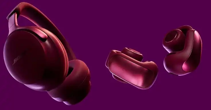 Bose lanza los auriculares QuietComfort Ultra en Deep Plum, color ciruela