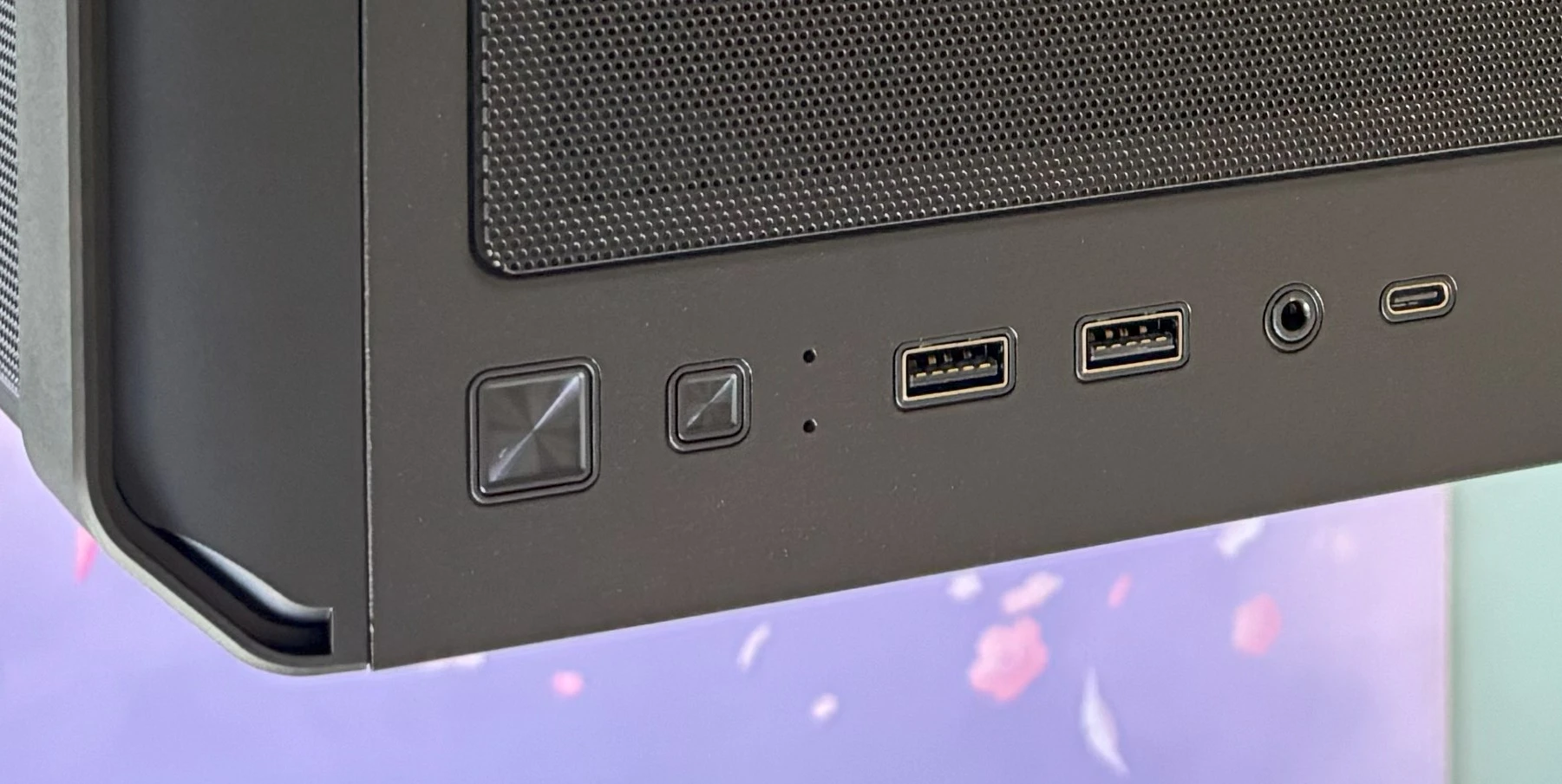 carcasa pc Sharkoon AK4W RGB Strip panel i/o