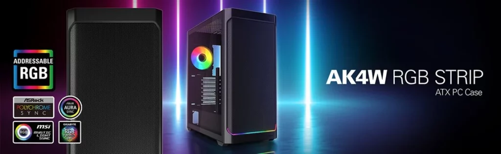Análisis de la carcasa de PC Sharkoon AK4W RGB Strip: Cuando cuenta tanto la apariencia como el interior