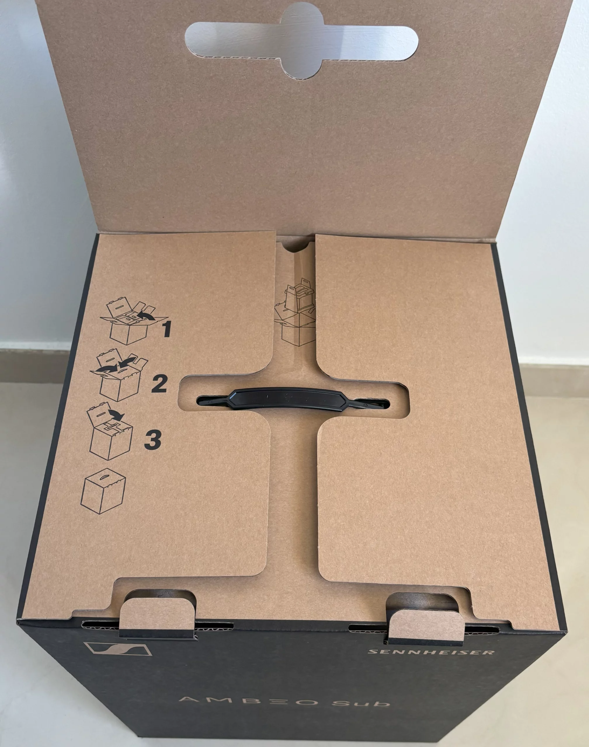 embalaje sennheiser ambeo sub