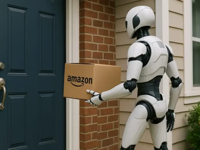 Amazon prepara robots humanoides para el reparto a doméstico