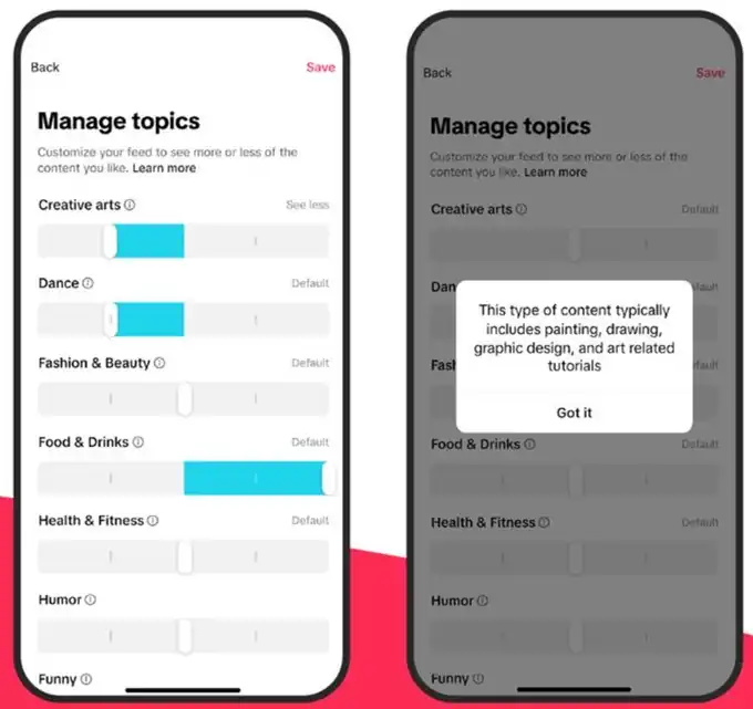 tiktok nuevas opciones